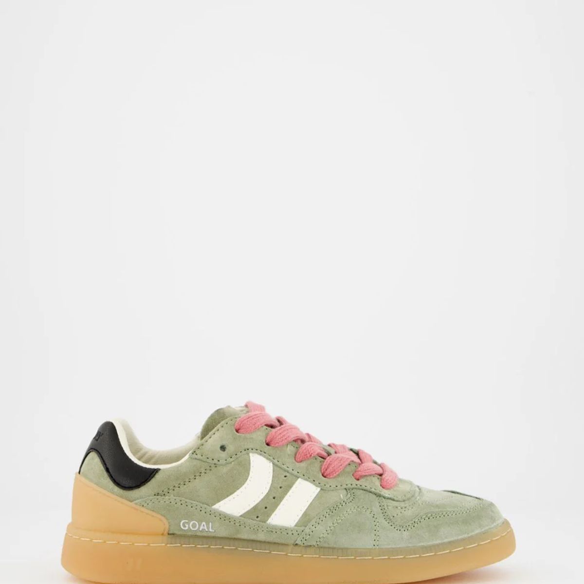 COOLWAY - TENIS MODA GOAL PARA MUJER VERDE