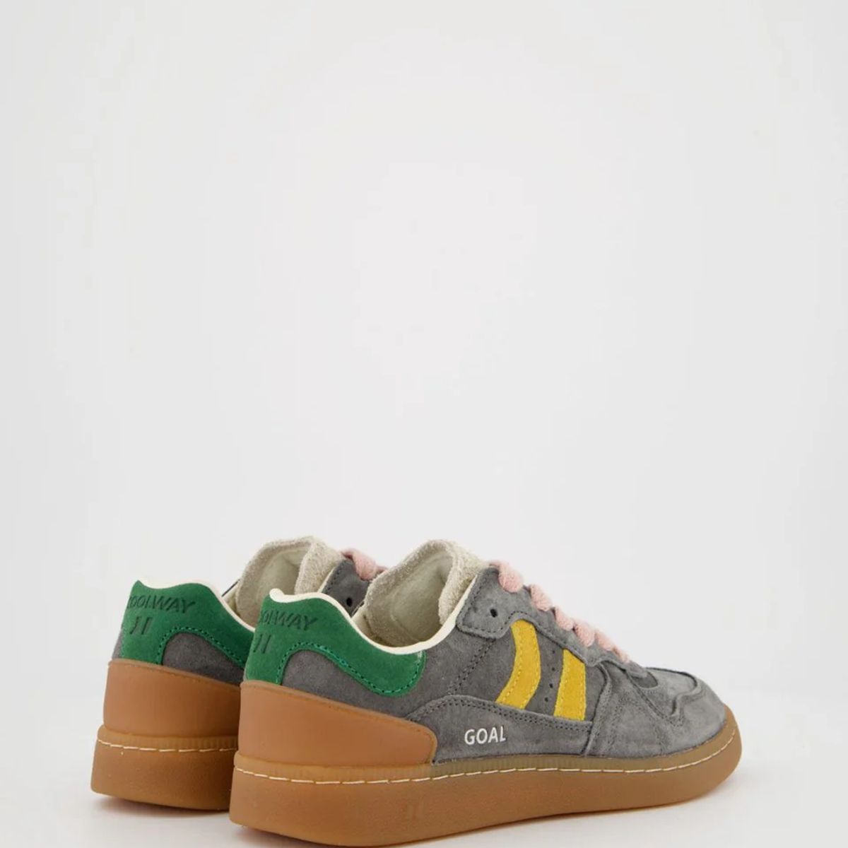 COOLWAY - TENIS MODA GOAL PARA HOMBRE GRIS