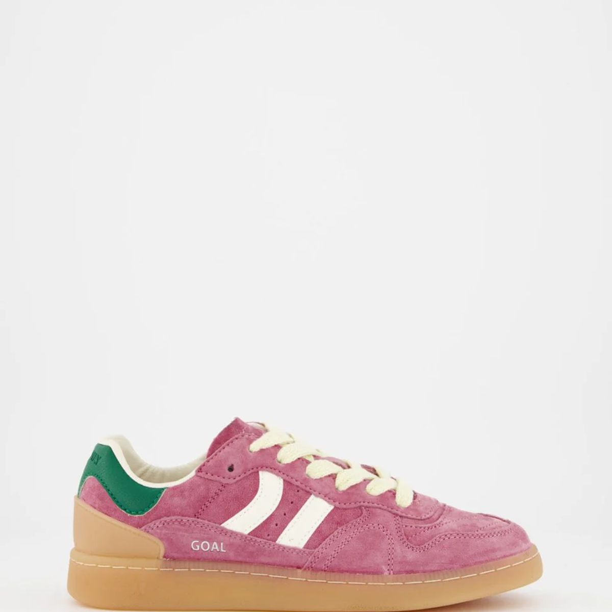 COOLWAY - TENIS MODA GOAL PARA MUJER ROSADO