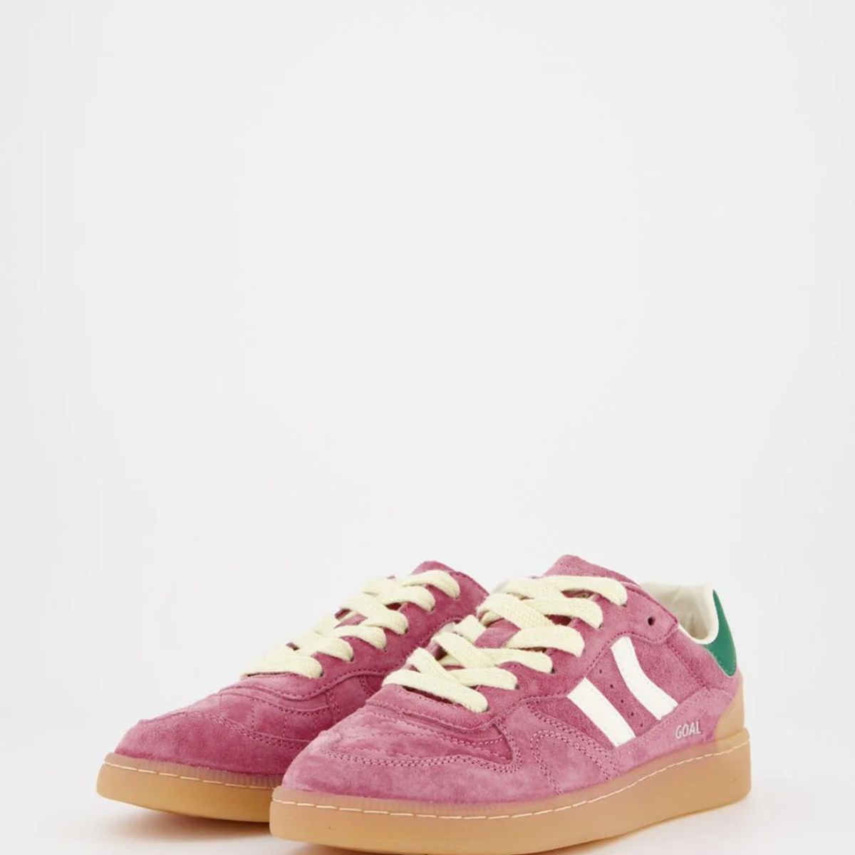 COOLWAY - TENIS MODA GOAL PARA MUJER ROSADO