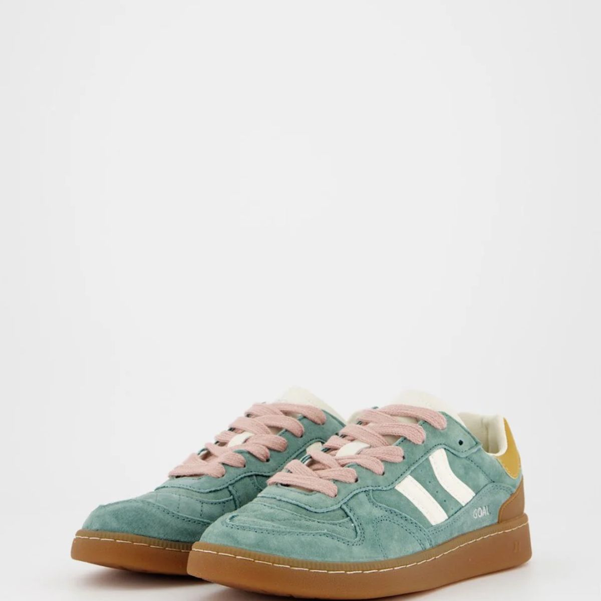 COOLWAY - TENIS MODA GOAL PARA MUJER VERDE