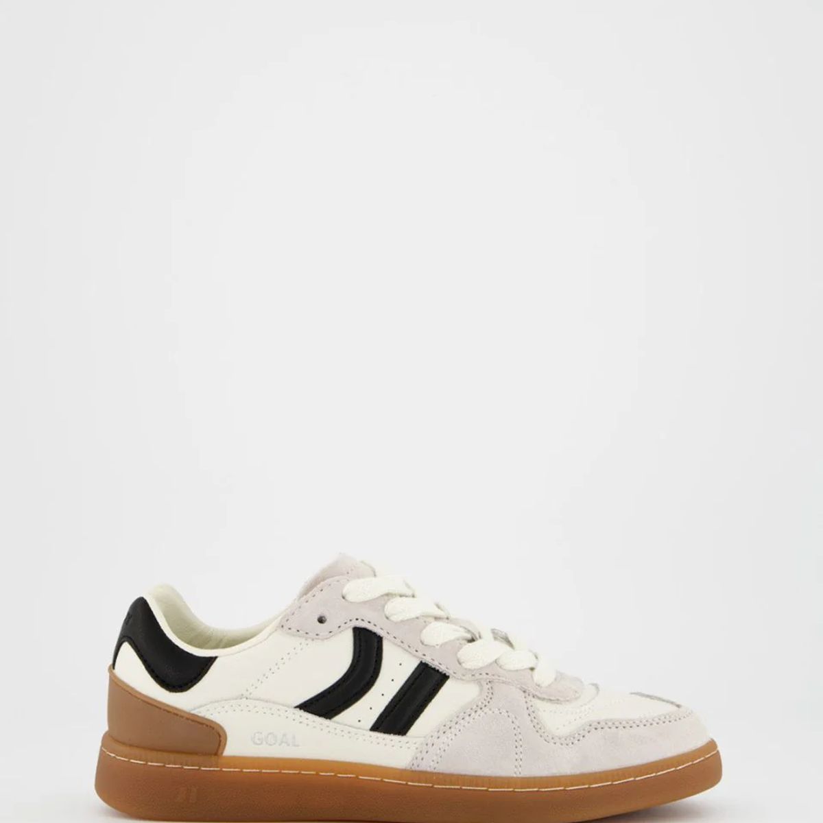 COOLWAY - TENIS MODA GOAL PARA MUJER NEGRO