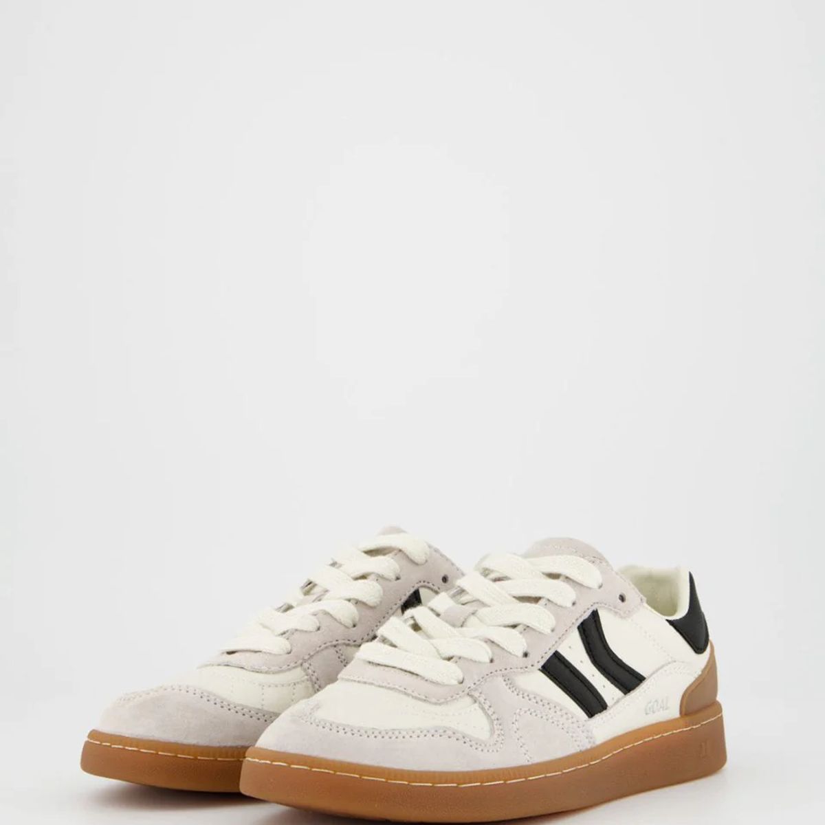 COOLWAY - TENIS MODA GOAL PARA MUJER NEGRO