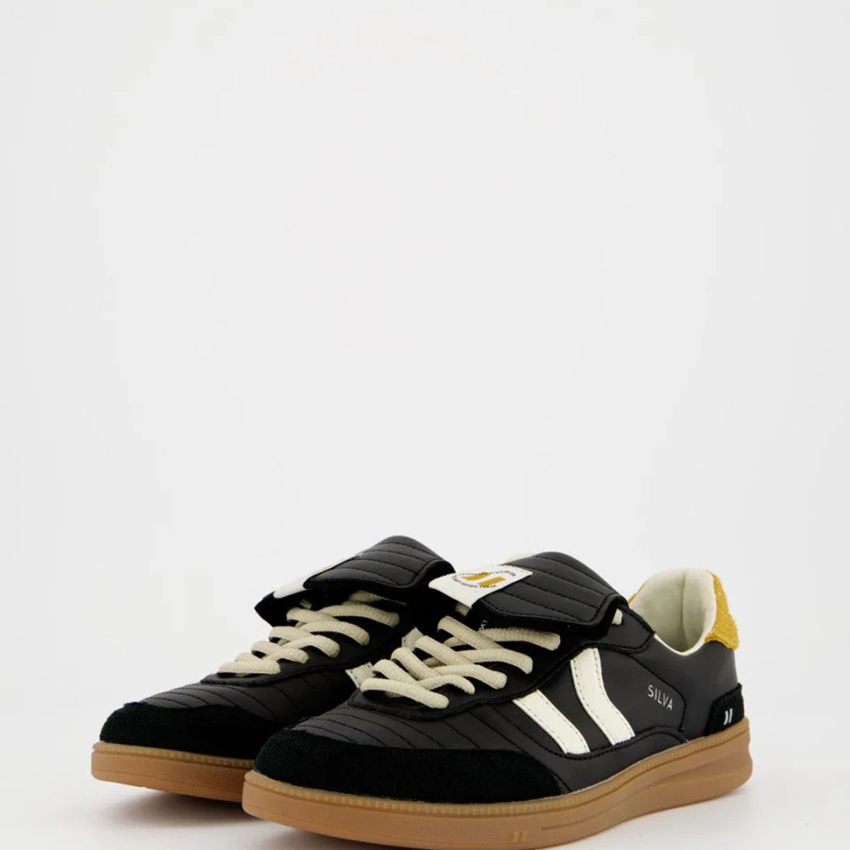 COOLWAY - TENIS MODA SILVA PARA MUJER NEGRO