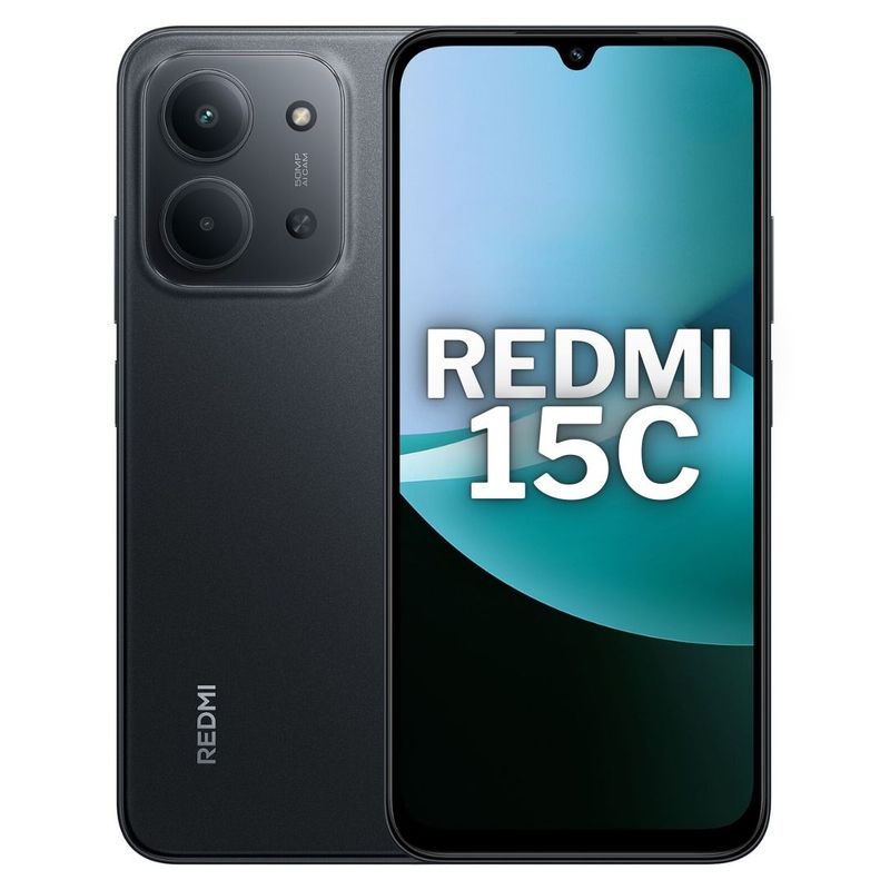 XIAOMI - Celular Xiaomi Redmi 15C 4G 128GB4GB RAM - Negro