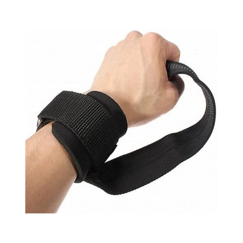 AFM - Correas De Elevación O Strap Gym Negro