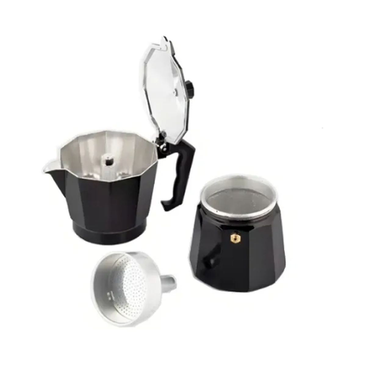 AFM - Cafetera Italiana Moka Express 6 Tazas (300 Cc)