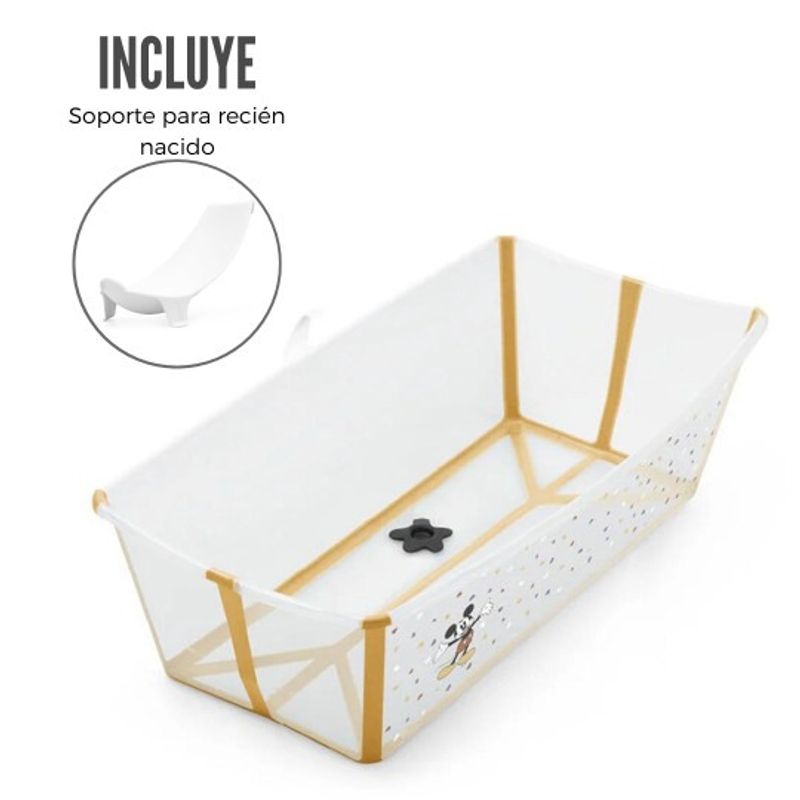 STOKKE - Bañera Stokke Flexi Bath XL con soporte RN - Mickey