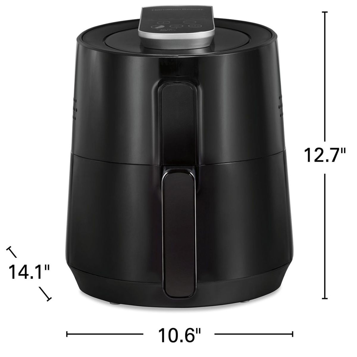 HAMILTON BEACH - Freidora de aire digital de 3.7 litros Hamilton Beach
