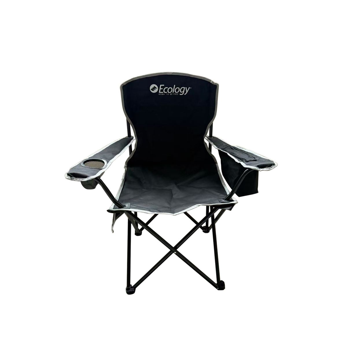 ECOLOGY - Silla Plegable Camping Playera Holiday Con Cooler Bolsillo Ecology