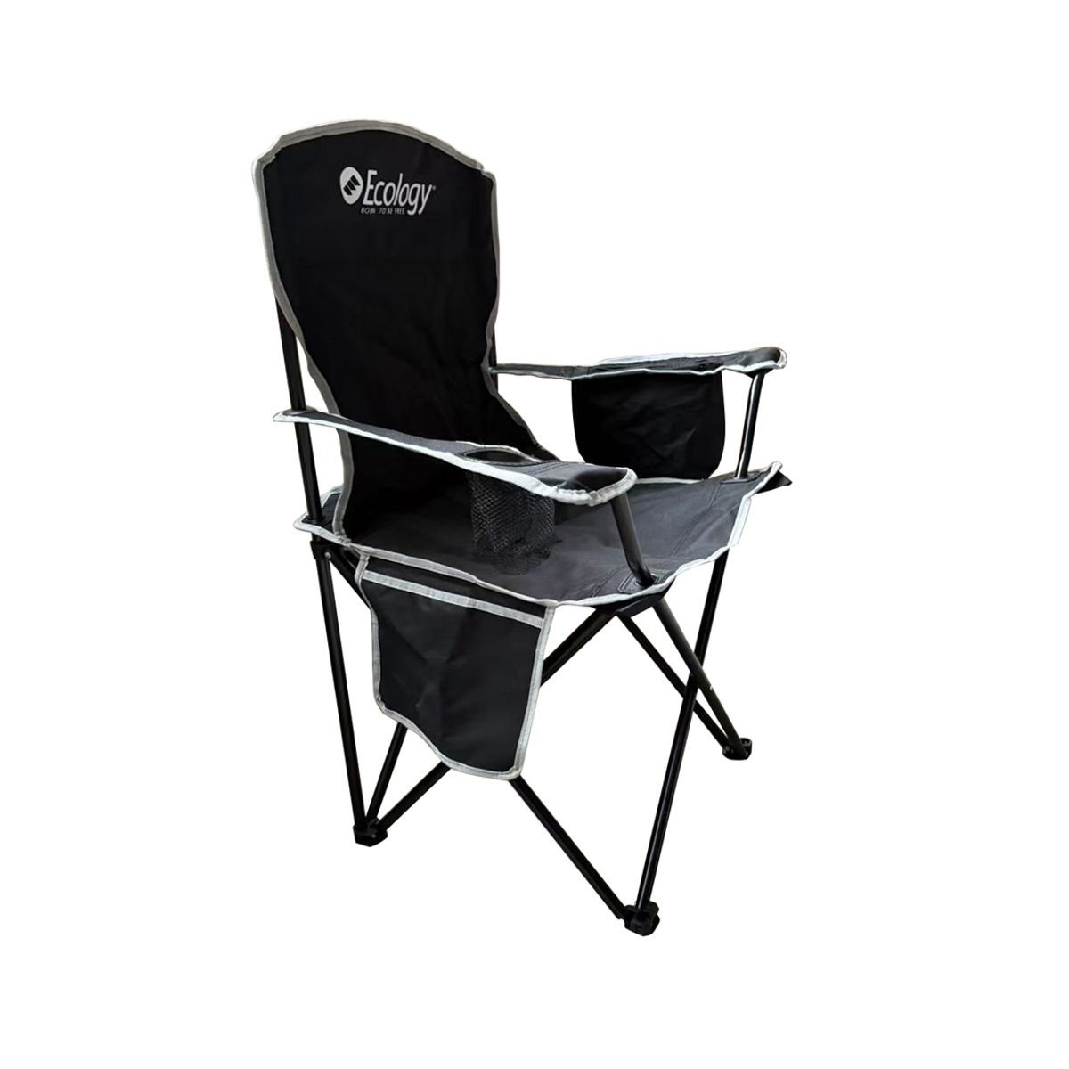 ECOLOGY - Silla Plegable Camping Playera Holiday Con Cooler Bolsillo Ecology