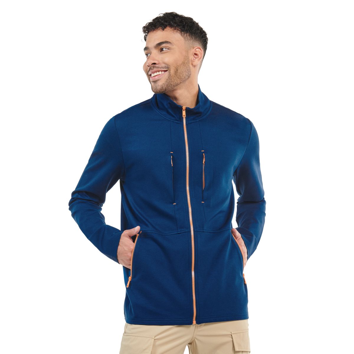 TOTTO - Buzo Hombre Docre Casual Azul