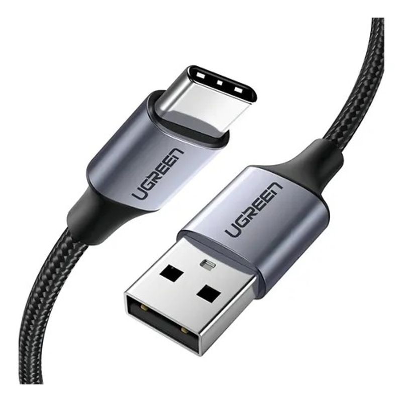UGREEN - Cable Ugreen Trenzado Usb a C 1M Negro