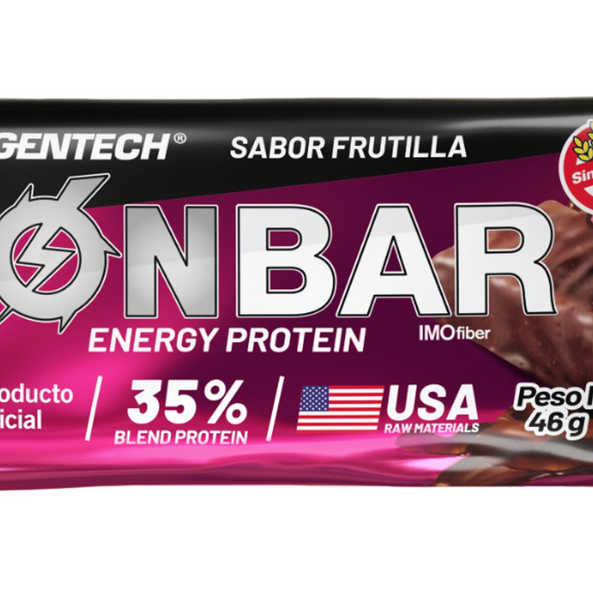 GENERICO - Barra de Proteina Energetica Fresa AFA