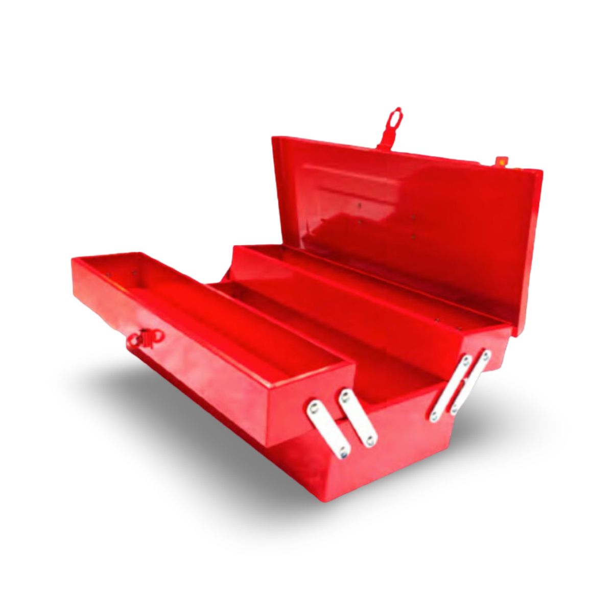 GENERICO - CAJA METALICA PARA HERRAMIENTA 2 COMP 460x200x150mm UNITED
