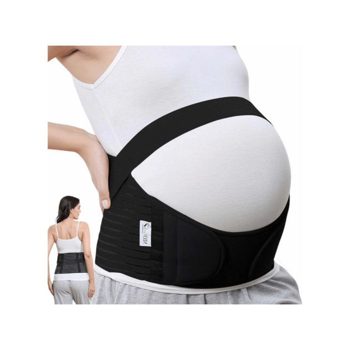 GENERICO - Faja Embarazo Cinturón Soporte Lumbar Prenatal Ajustable