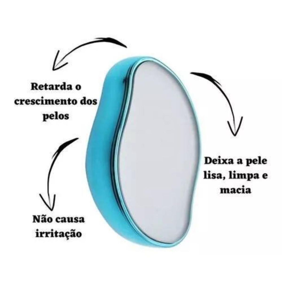 CLEAR - Depiladora Corporal Original Piedra Cristal