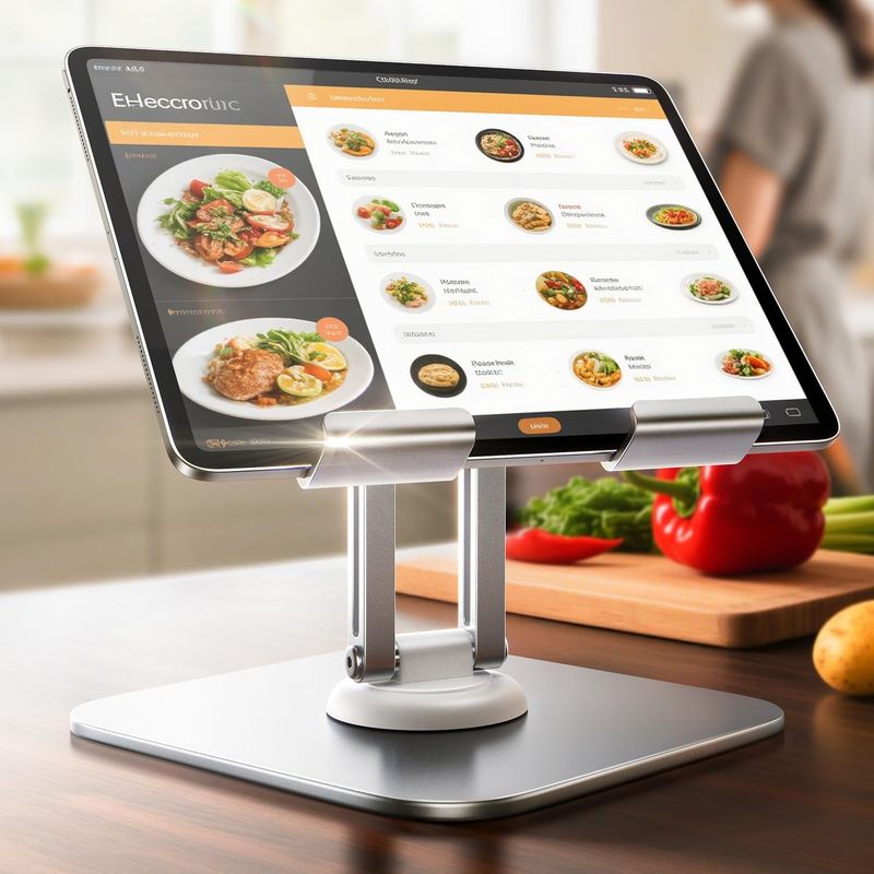 LISEN - Soporte Metálico Ajustable Para Tablet LISEN Hasta 12.9 Pulgadas