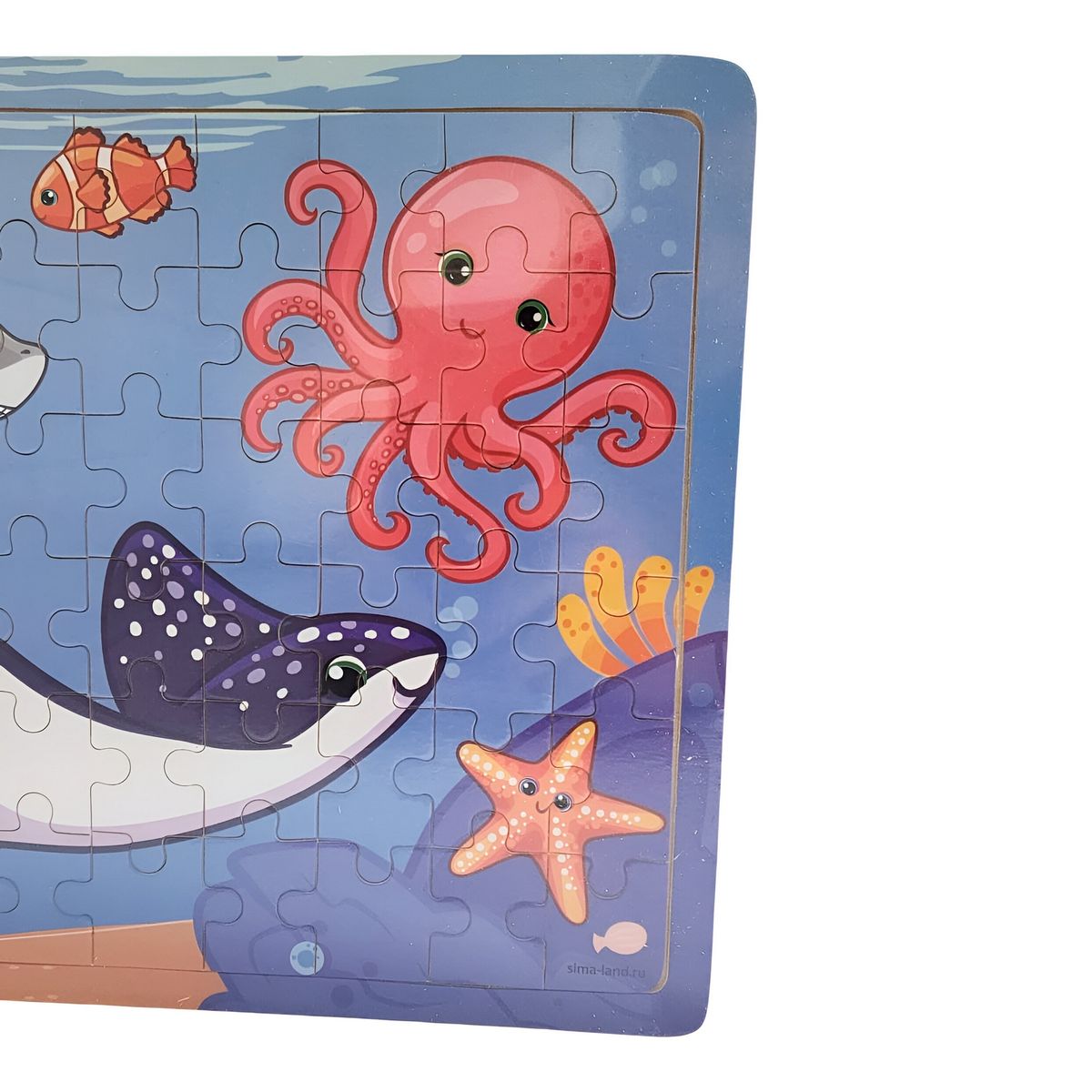 GENERICO - Rompecabezas Madera Figuras Colores Desarrollo Motriz Niños