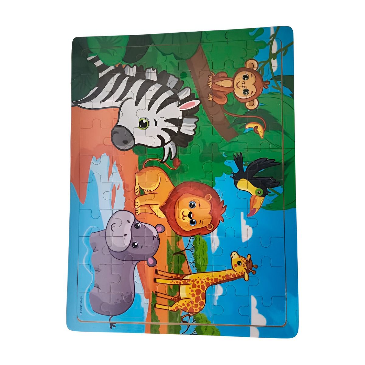 GENERICO - Rompecabezas Madera Figuras Colores Desarrollo Motriz Niños