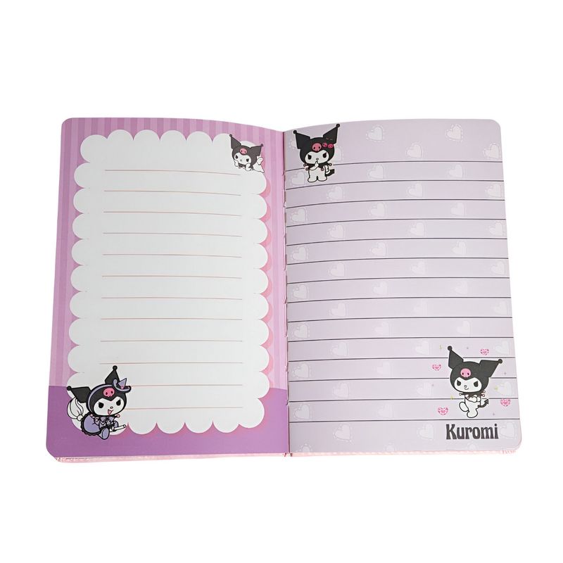 GENERICO - Agenda Kuromi Diario Multicolor Portable Niñas