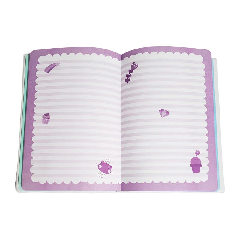 GENERICO - Agenda Anime Kuromi Diario Multicolor Portable Niñas