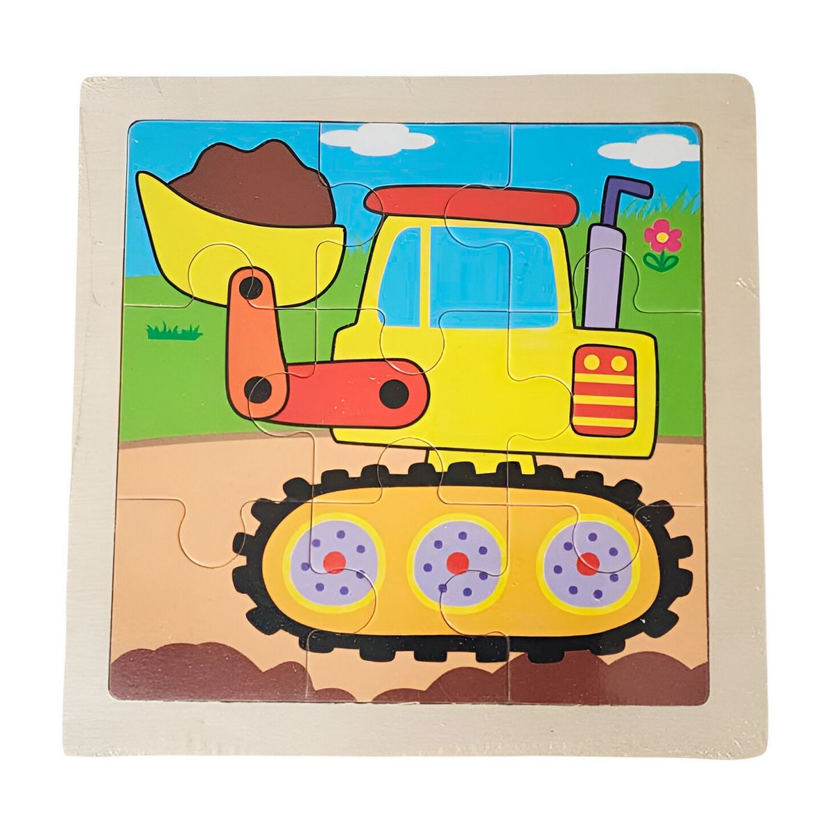 GENERICO - Rompecabezas Interactivo 3d Juego Didactico Personaje Color