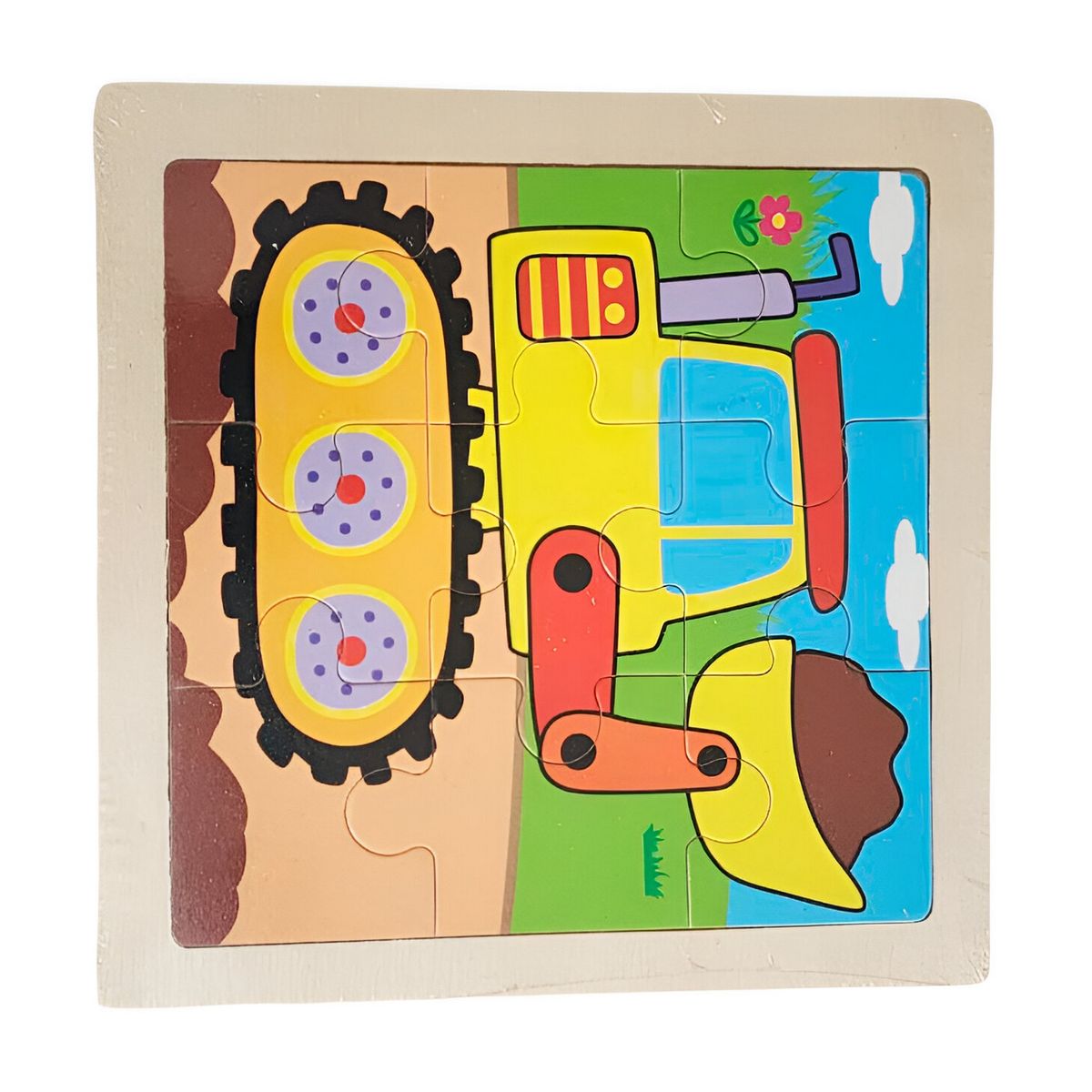 GENERICO - Rompecabezas Interactivo 3d Juego Didactico Personaje Color