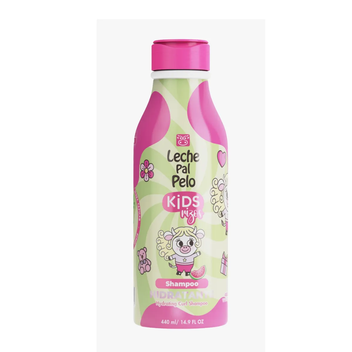 LECHE PAL PELO - Shampoo Hidratante Leche Pal Pelo Kids Rizos 440ml