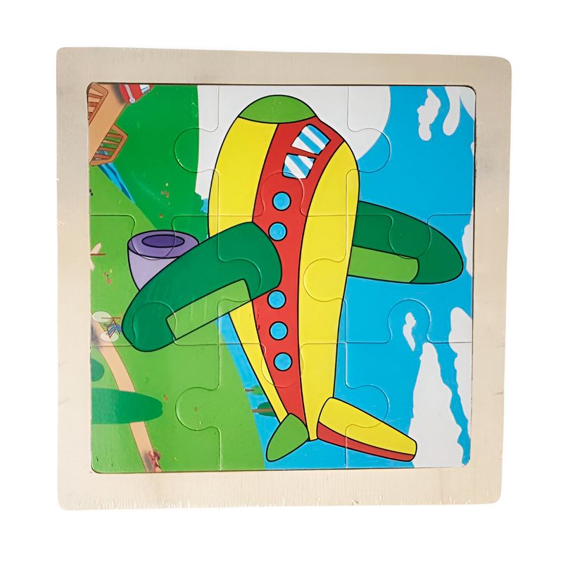 GENERICO - Rompecabezas Interactivo 3d Juego Didactico Personaje Color