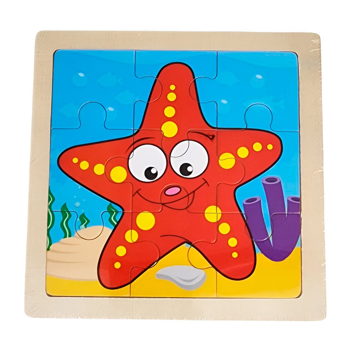 GENERICO - Rompecabezas Interactivo 3d Juego Didactico Personaje Color