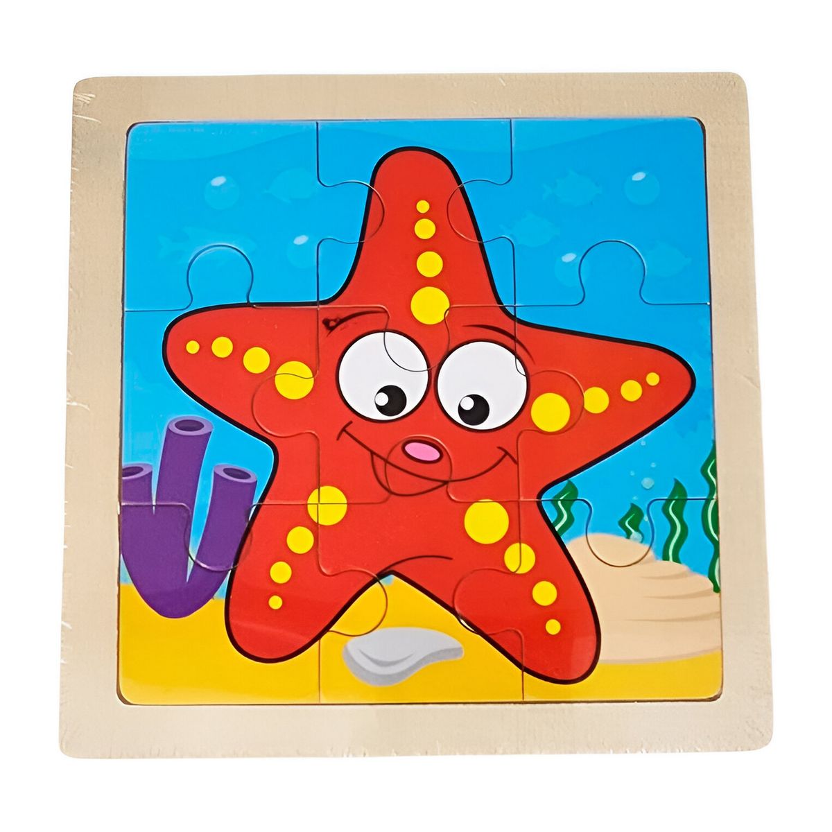 GENERICO - Rompecabezas Interactivo 3d Juego Didactico Personaje Color