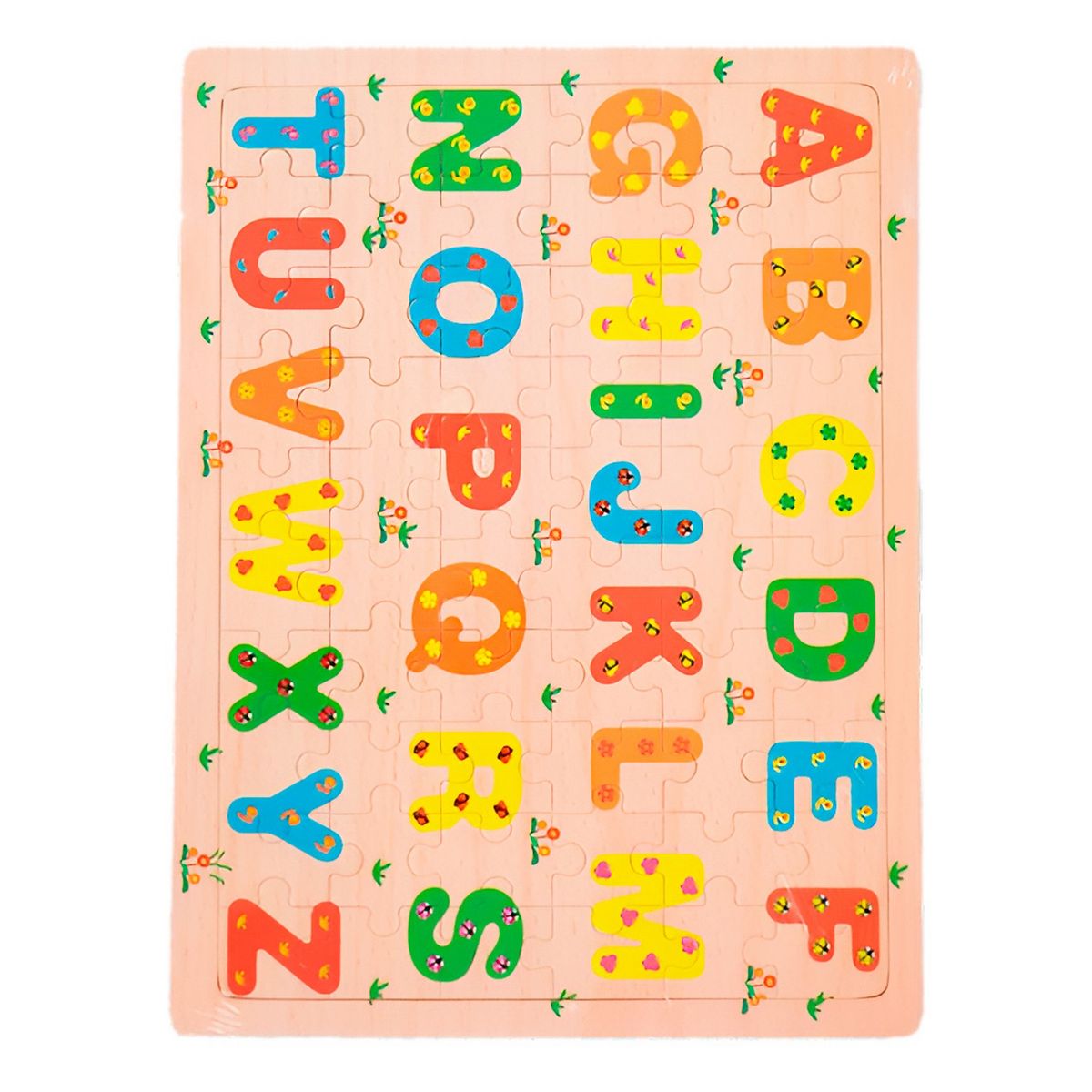 GENERICO - Rompecabezas En Madera Tematico Aprendizaje Puzzle Niños