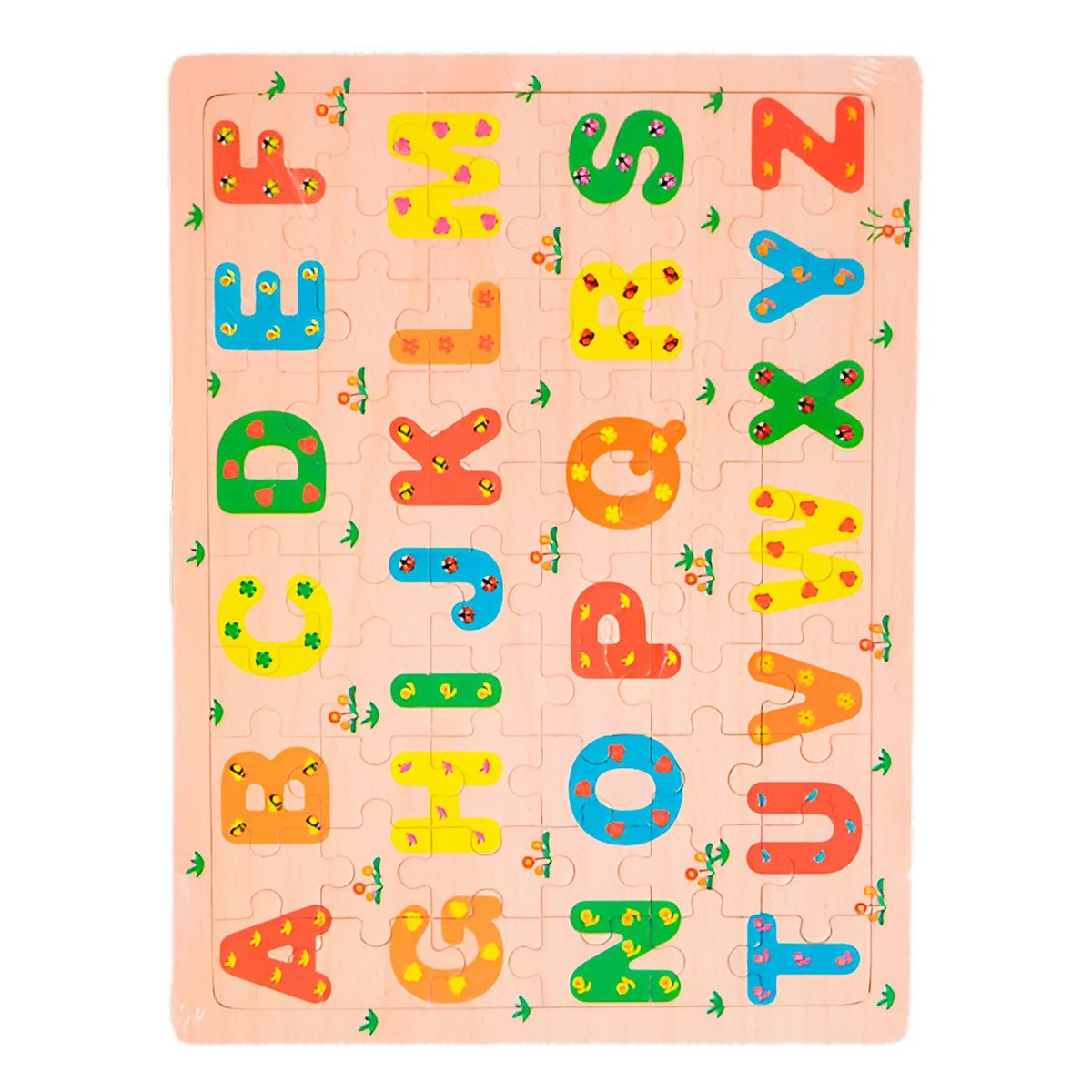 GENERICO - Rompecabezas En Madera Tematico Aprendizaje Puzzle Niños