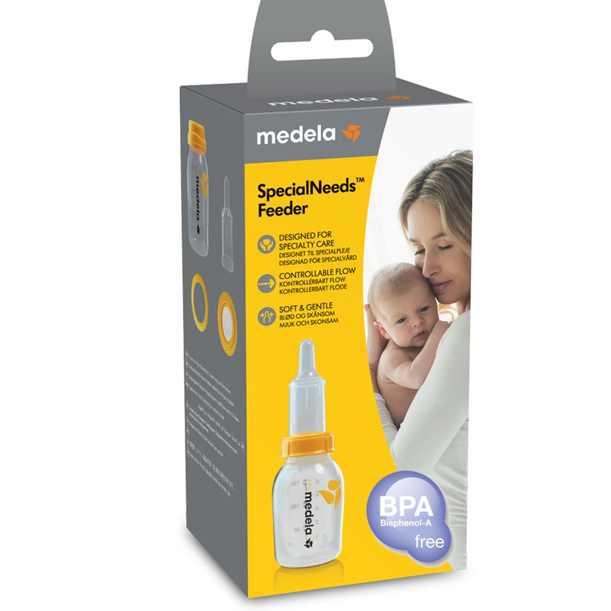 MEDELA - SpecialNeeds Alimentador para bebés fisura palatina MEDELA