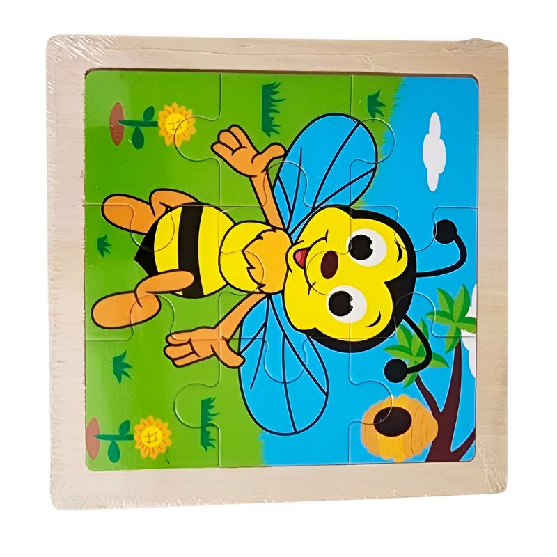GENERICO - Rompecabezas Interactivo 3d Juego Didactico Personaje Color
