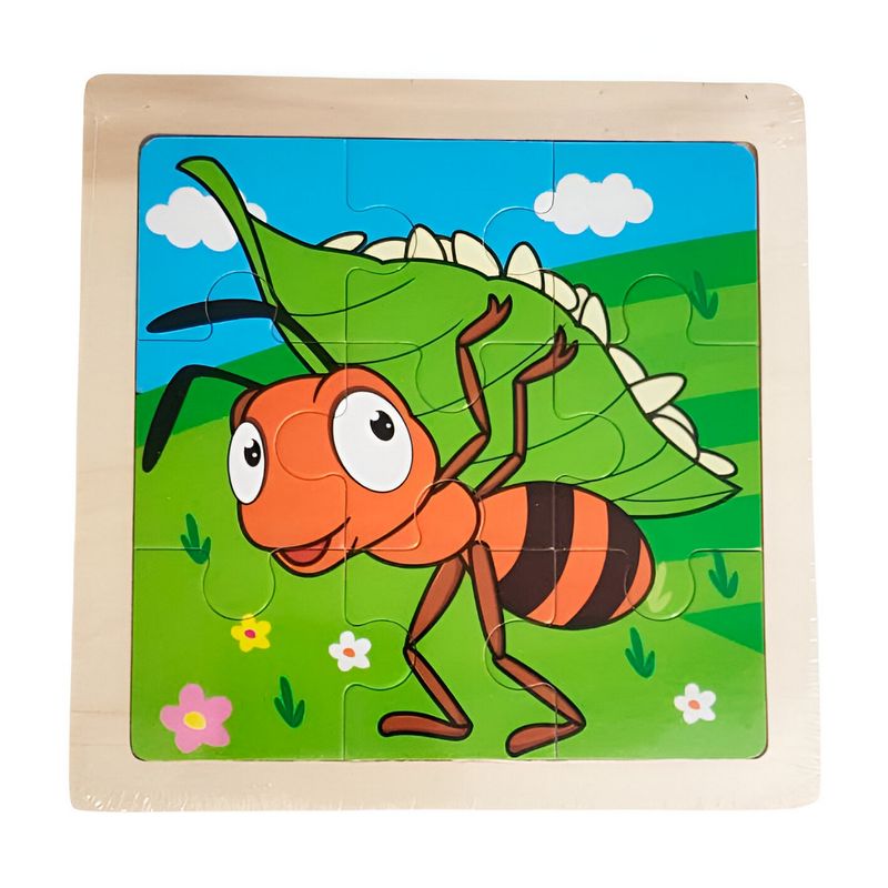 GENERICO - Rompecabezas Interactivo 3d Juego Didactico Personaje Color
