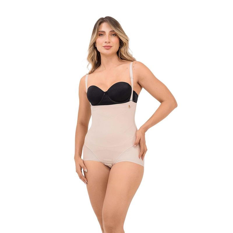 DIANE & GEORDI - Faja moldeadora cachetero senos libres strapless SoftControl (DC02B5)