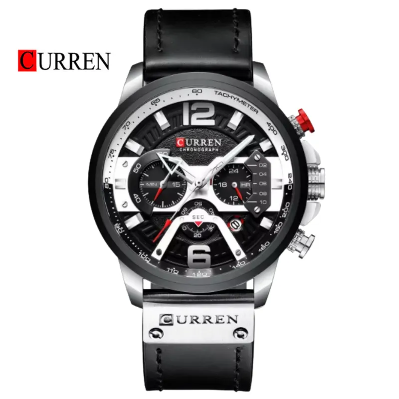 CURREN - Reloj CURREN Cronografo 8329 Para Hombre - Negro