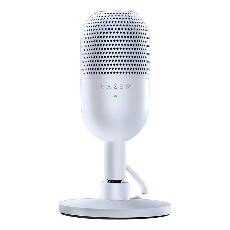 RAZER - Micrófono Gamer Usb Ultracompacto Razer Seiren V3 Mini White