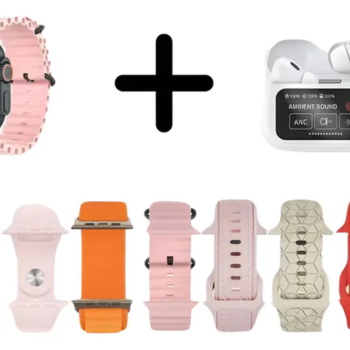 SHUNGA - Reloj Inteligente K25-COMBO Smartwatch Audífonos