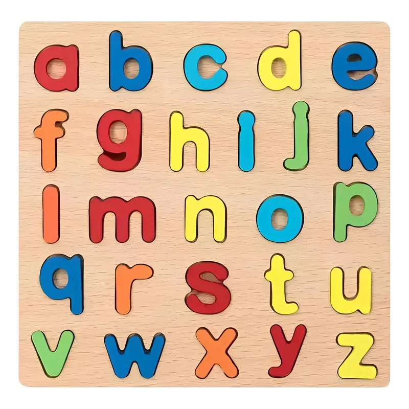 GENERICO - Rompecabezas Letras Abecedario Juego Bebes Niños Didáctico