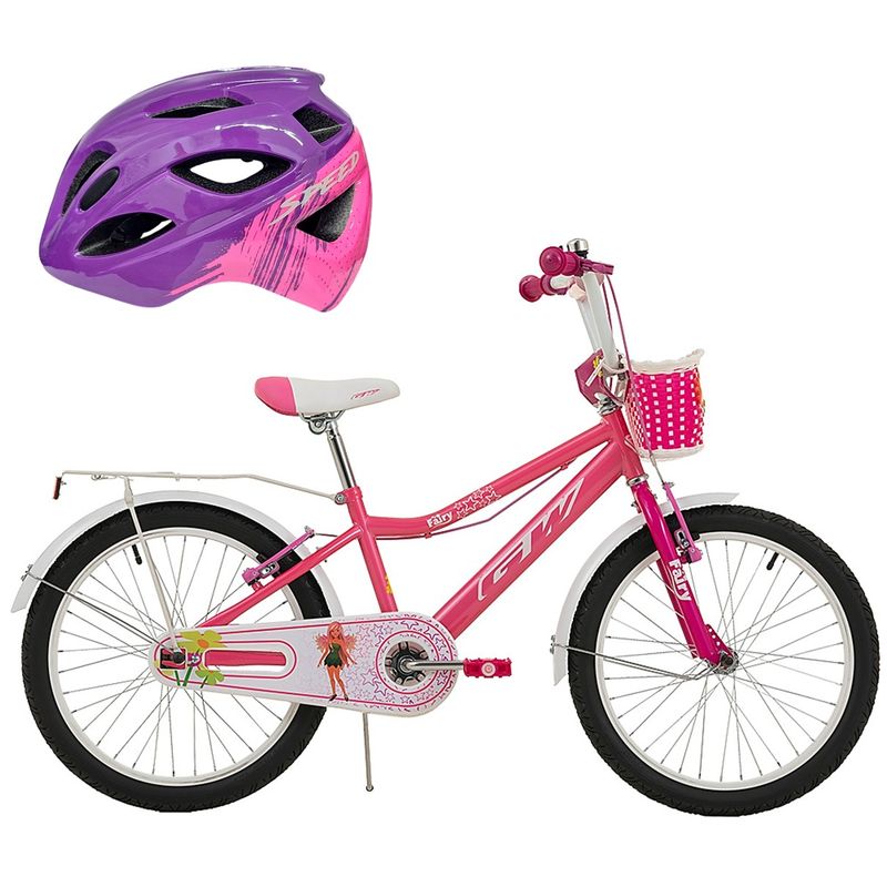GW - Bicicleta Niña Gw Rin 20 Con Accesorios + Obsequio