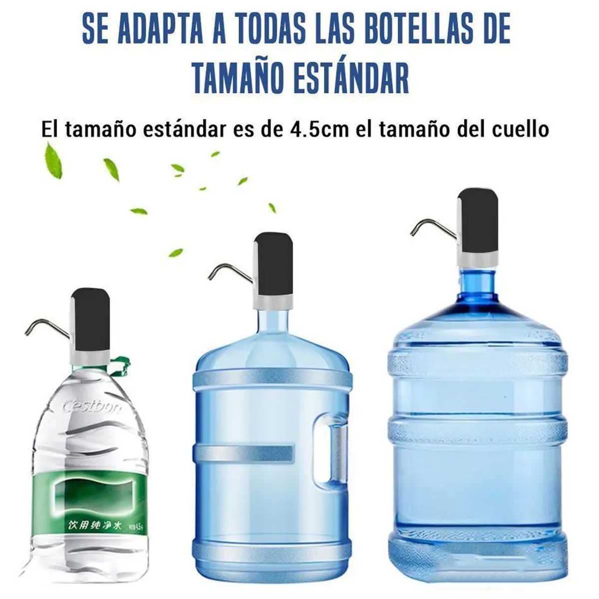 ONE PIXEL - Dispensador Automatico Electrico De Agua Para Botellon Recargable