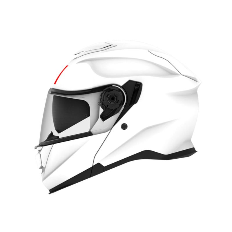 MT HELMETS - CASCO MT EXODUS SV SOLID A0 BLANCO BRILLO TALLA XL