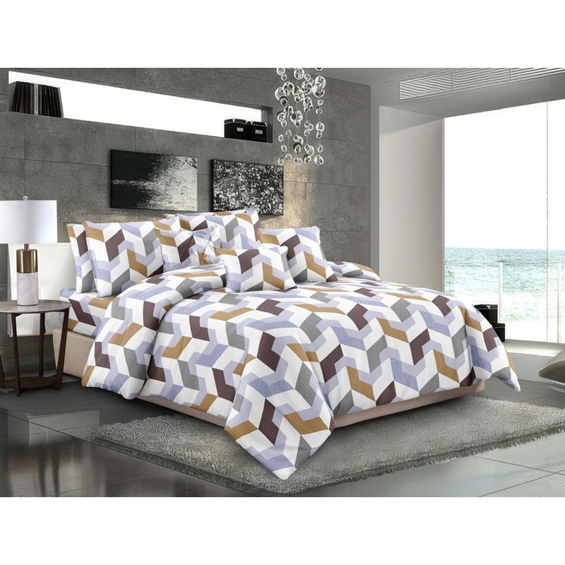 SIRENITAS - Juego de sabanas Cama King Vancouver 40 cm alto