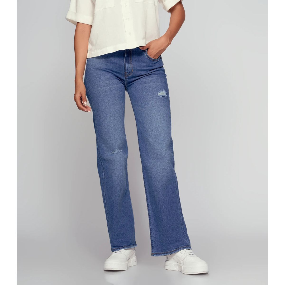 UNSER - Jean Para Mujer Straight Unser
