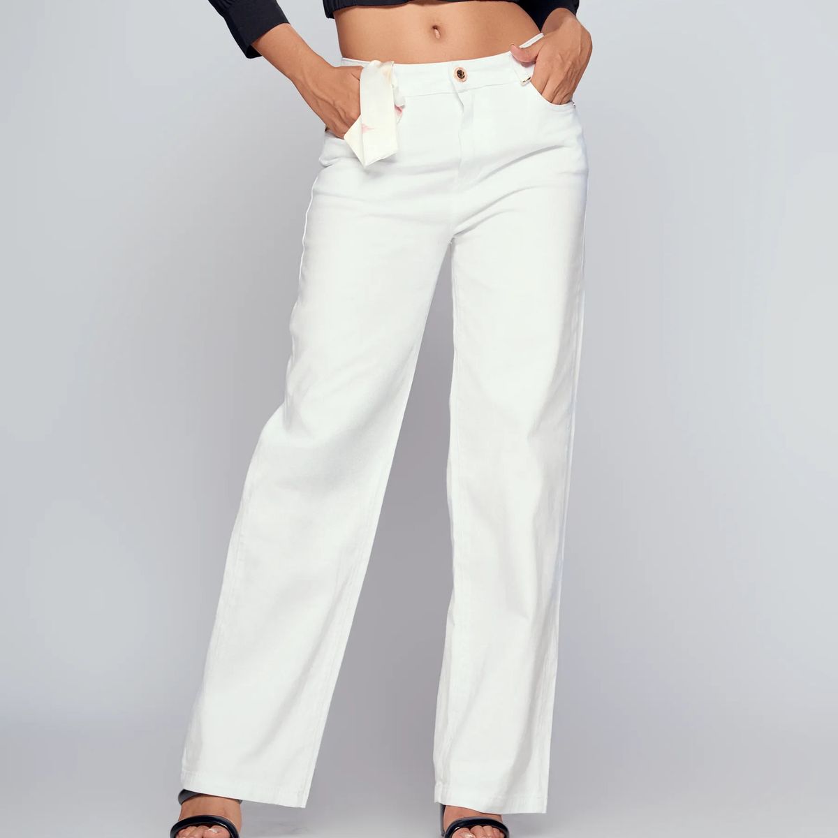 DEREK - Pantalon Para Mujer Straight Derek