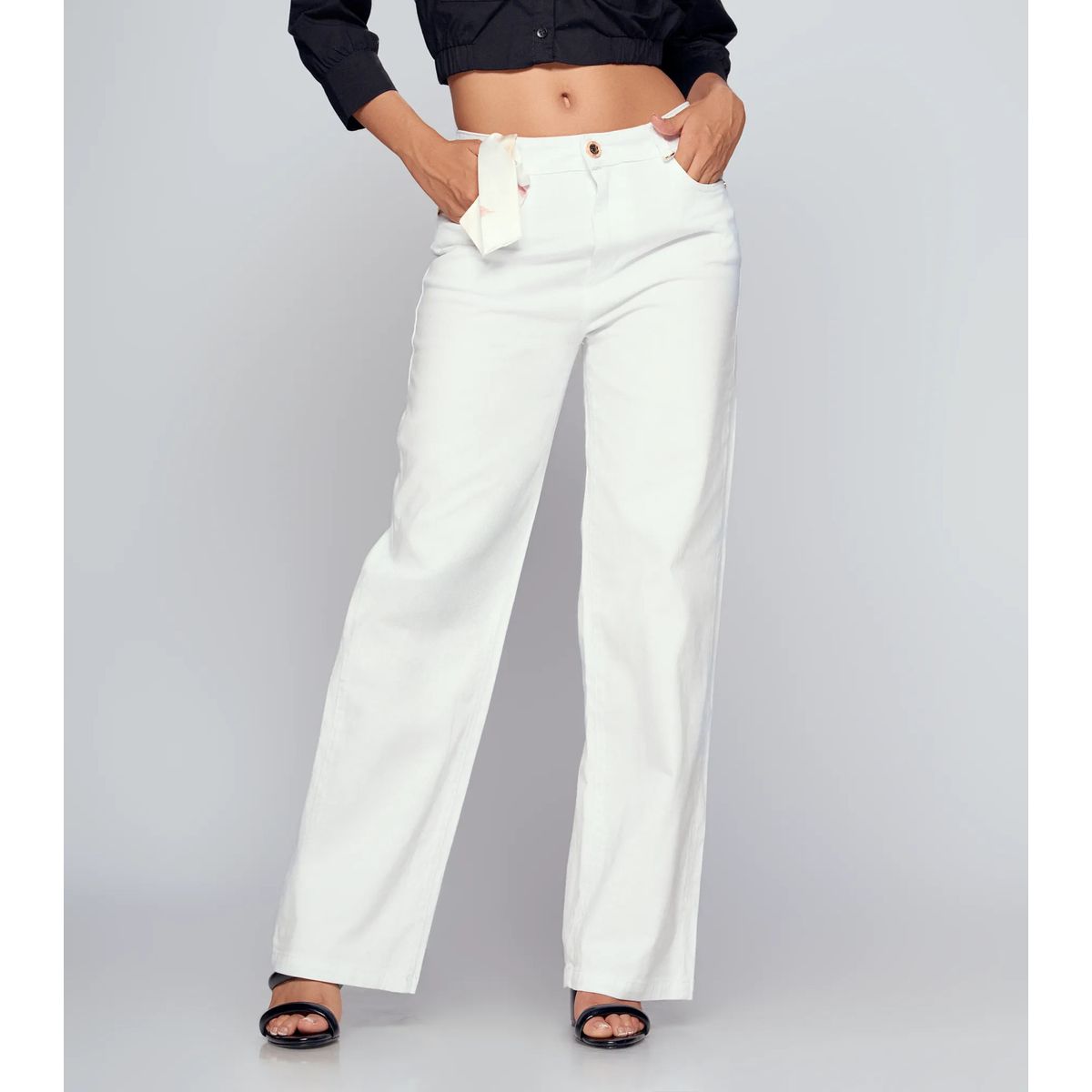 DEREK - Pantalon Para Mujer Straight Derek