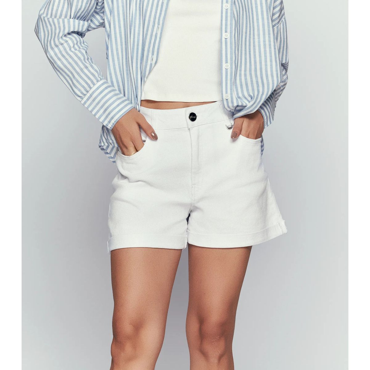 DEREK - Short Para Mujer Blanco Derek